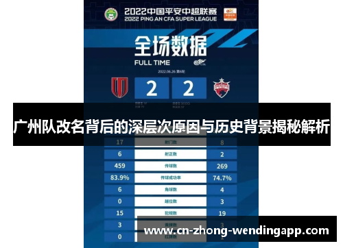 广州队改名背后的深层次原因与历史背景揭秘解析