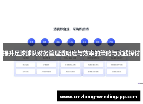 提升足球球队财务管理透明度与效率的策略与实践探讨