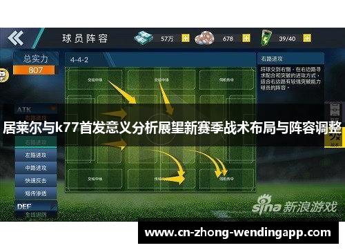 居莱尔与k77首发意义分析展望新赛季战术布局与阵容调整