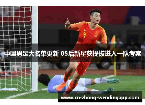 中国男足大名单更新 05后新星获提拔进入一队考察
